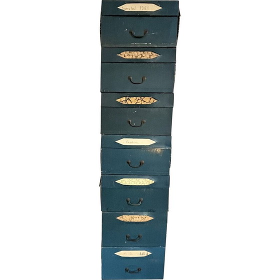 Image 1 of Lot von 7 Vintage-Kartons