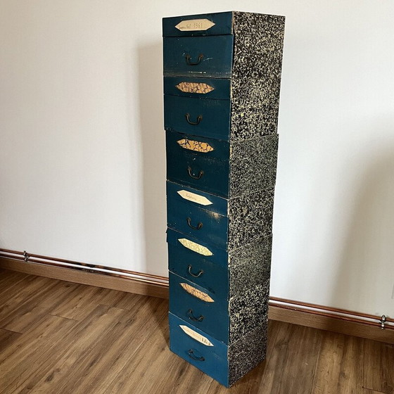 Image 1 of Lot von 7 Vintage-Kartons