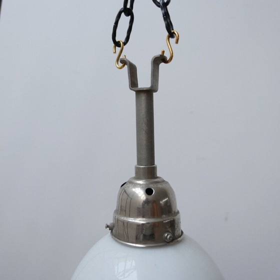 Image 1 of Vintage-Kronleuchter aus Glas, Französisch 1940