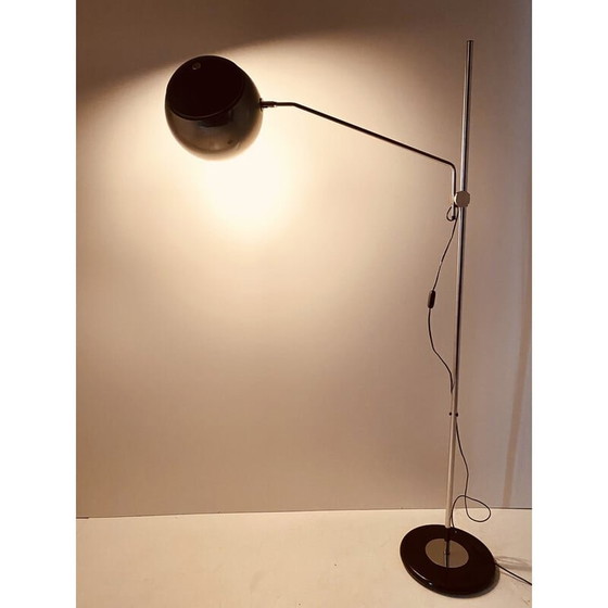 Image 1 of Vintage verchromte Stehlampe, Italien 1960er