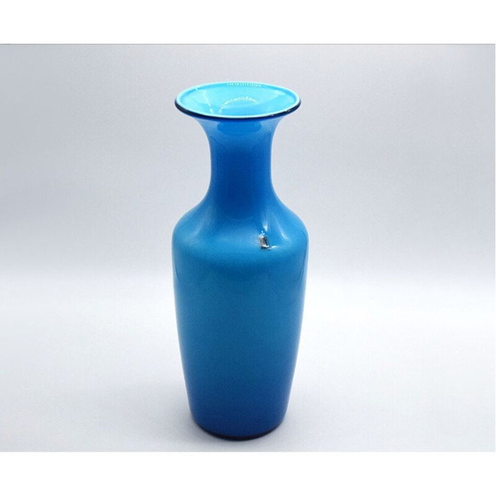 Image 1 of Vintage Opalino Vase von Venini, 1970er Jahre