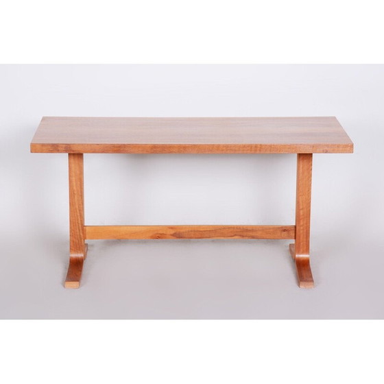 Image 1 of Vintage Holz Couchtisch ovangol, Tschechoslowakei 1960