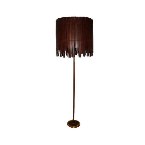 Image 1 of Dänische Stehlampe aus Teakholz, 1960er Jahre