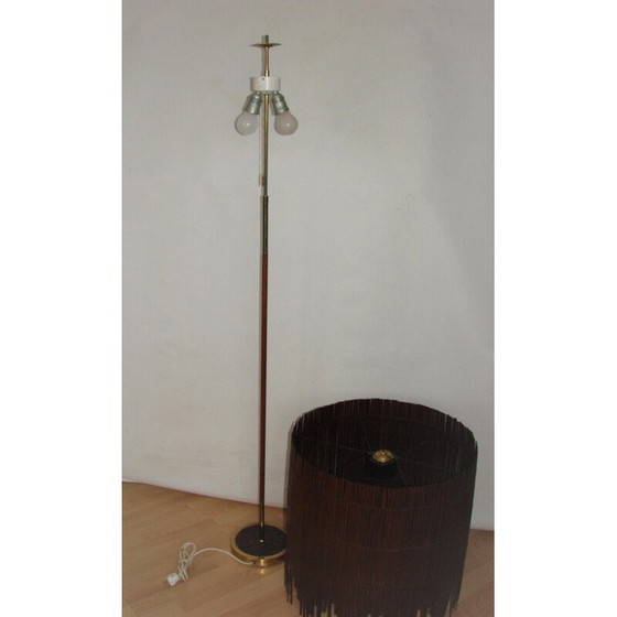 Image 1 of Dänische Stehlampe aus Teakholz, 1960er Jahre