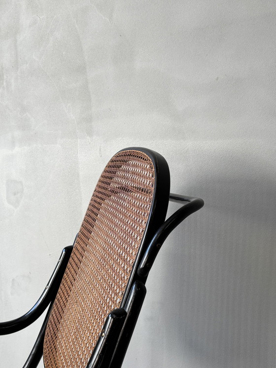 Image 1 of Vintage Schaukelstuhl im Thonet-Stil Schwarz