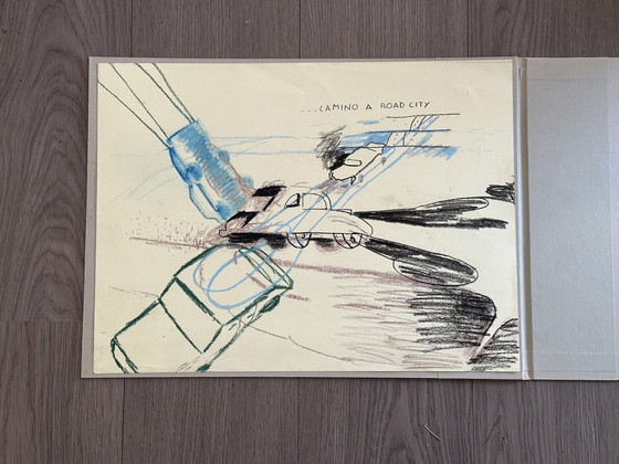 Image 1 of     Aurelio Ayela Original Pastellzeichnung Nr. 131/265