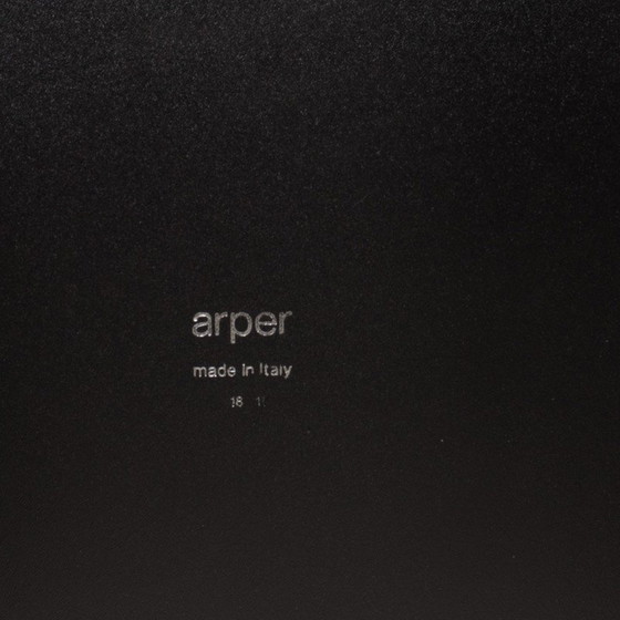 Image 1 of Satz von 8 Vintage-Lederstühlen von Rodolfo Dordoni für Arper