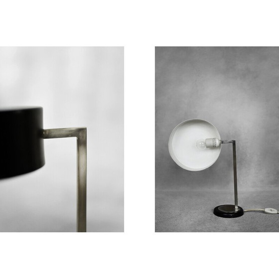 Image 1 of Vintage Schreibtischlampe aus schwarzem Metall, Deutschland 1960