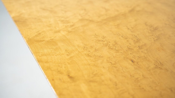 Image 1 of Mid Century Modern Diagonaler Schreibtisch von Giovanni Offredi für Saporiti