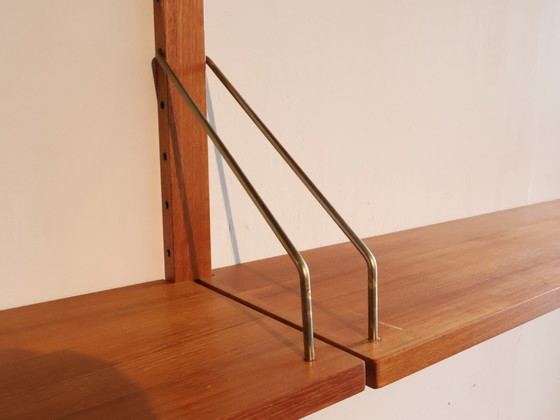 Image 1 of Vintage Danish Wand System Teakholz