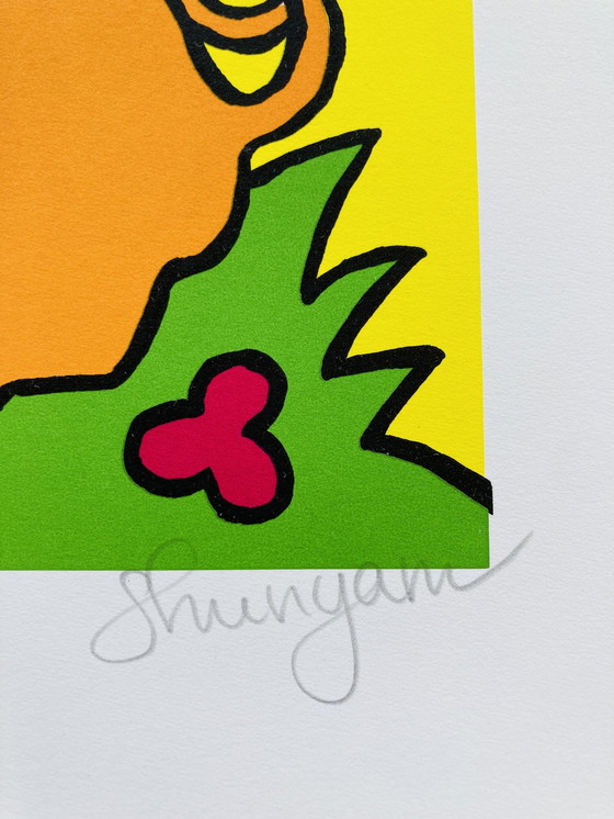 Image 1 of Shunyam - Siebdruck Merry Big/Schwein