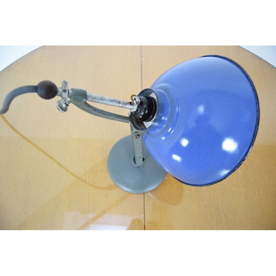 Image 1 of Verstellbare Tischlampe aus lackiertem Metall, Tschechoslowakei 1970