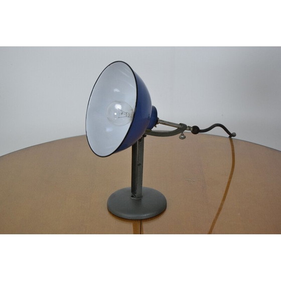 Image 1 of Verstellbare Tischlampe aus lackiertem Metall, Tschechoslowakei 1970