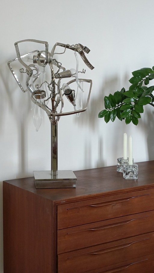 Delphnium-Lampe von Brand van Egmond