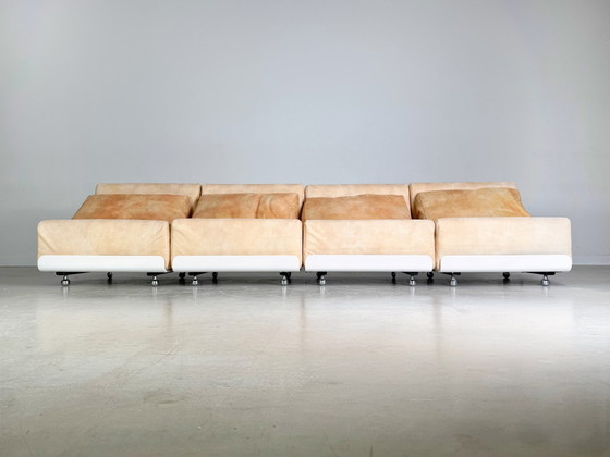 Image 1 of 4Er Set Cor Orbis Midcentury Sofa Module Luigi Colani Space Age