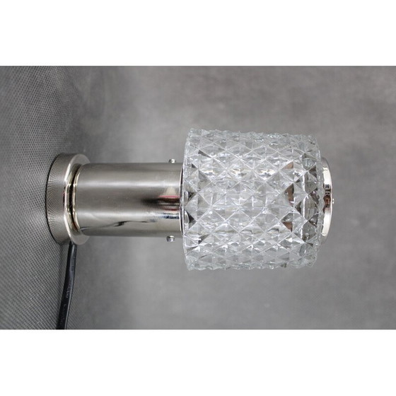 Image 1 of Tischlampe aus Glas von Kamenicky Senov, Tschechoslowakei 1970