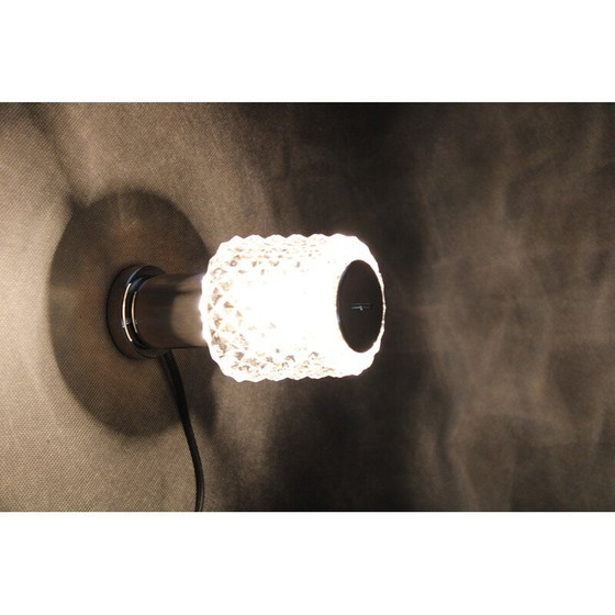 Image 1 of Tischlampe aus Glas von Kamenicky Senov, Tschechoslowakei 1970