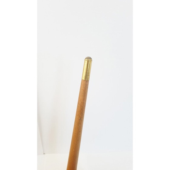 Image 1 of Vintage Beistelltisch aus Keramik und Eiche