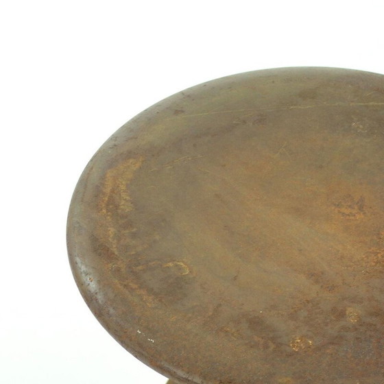 Image 1 of Industrieller Metall-Fabrikstuhl von Kovona, Tschechoslowakei 1940