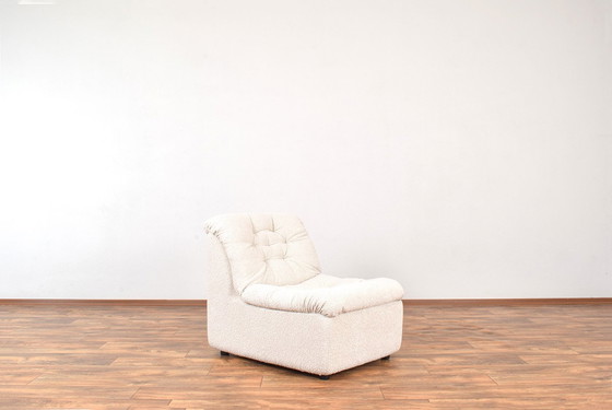 Image 1 of Mid Century Deutscher Loungesessel, 1970er Jahre.