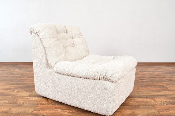 Image 1 of Mid Century Deutscher Loungesessel, 1970er Jahre.