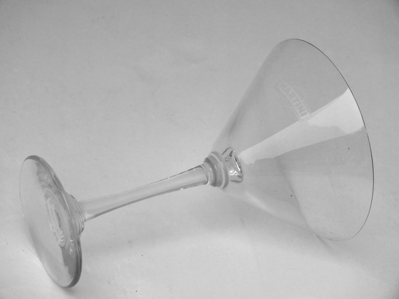 Image 1 of Martini Double Cocktail Cup Vier Gläser Deco' First Edit Original Jahre '30