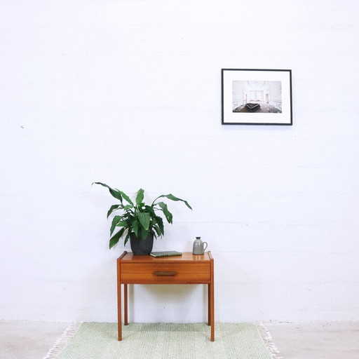 Vintage Nachttisch aus Teakholz, Schweden 1960