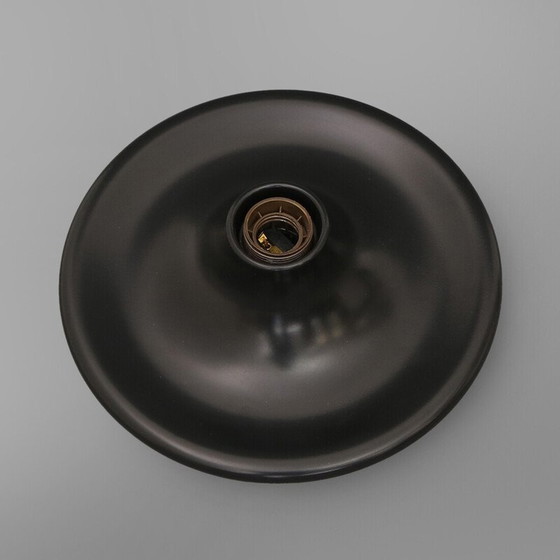 Image 1 of Schwarze Kegel-Wandlampe aus Metall, 1960er Jahre