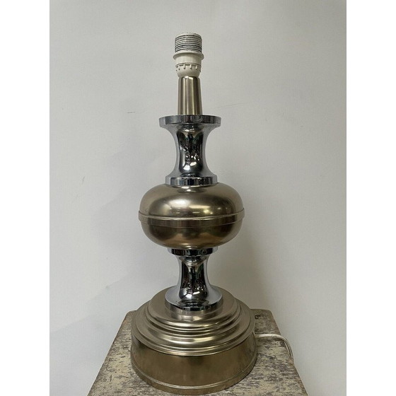 Image 1 of Alte Friseurlampe aus Chrom und Metall, 1970