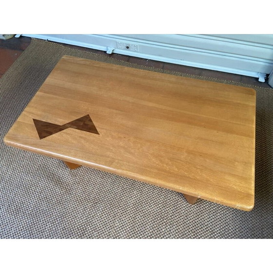 Image 1 of Couchtisch aus Ulme von Regain, 1978