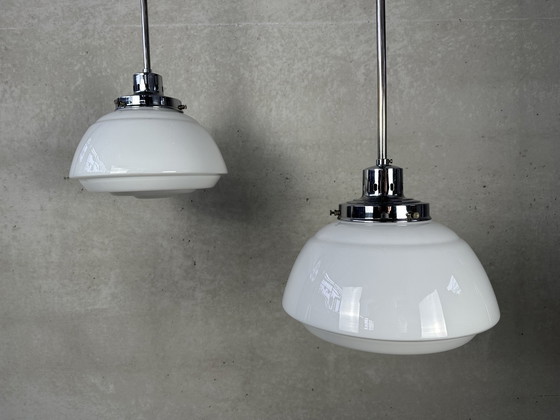 Image 1 of 2x Art-Deco-Hängelampe