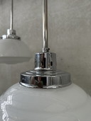2x Art-Deco-Hängelampe