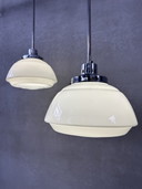 2x Art-Deco-Hängelampe