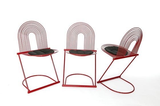Image 1 of 3 x Jutta | Swing | Herbert Ohl Schwing Stuhl Chair Rosenthal Studio Linie Set Stühle
