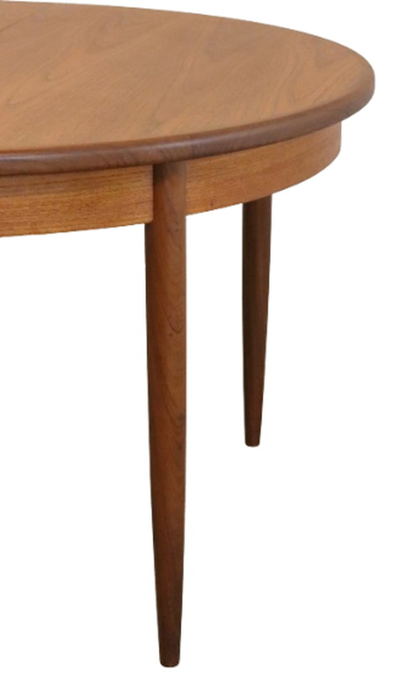 Image 1 of G-Plan runder ausziehbarer Esstisch 'Glapwell' vintage