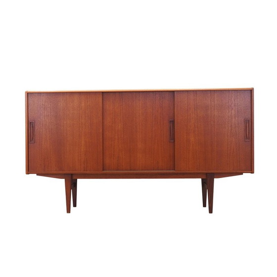 Image 1 of Vintage Teakholz Highboard, Dänemark 1960er Jahre