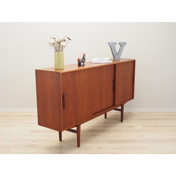 Image 1 of Vintage Teakholz Highboard, Dänemark 1960er Jahre
