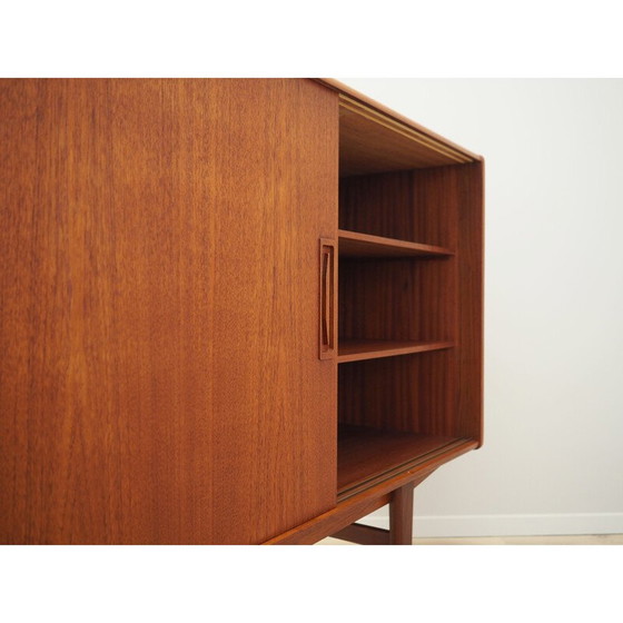 Image 1 of Vintage Teakholz Highboard, Dänemark 1960er Jahre