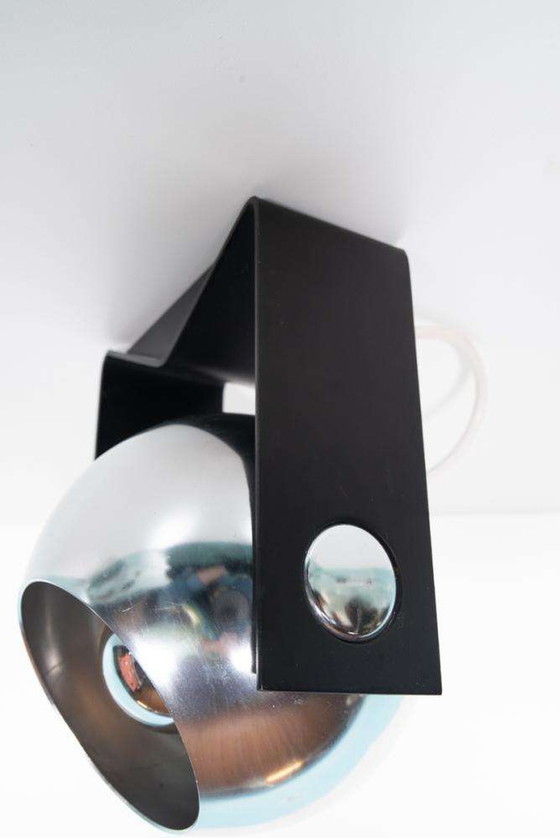 Image 1 of Weltraumzeitalter 70er Jahre Globuslampe, Tisch-, Wand- oder Deckenlampe