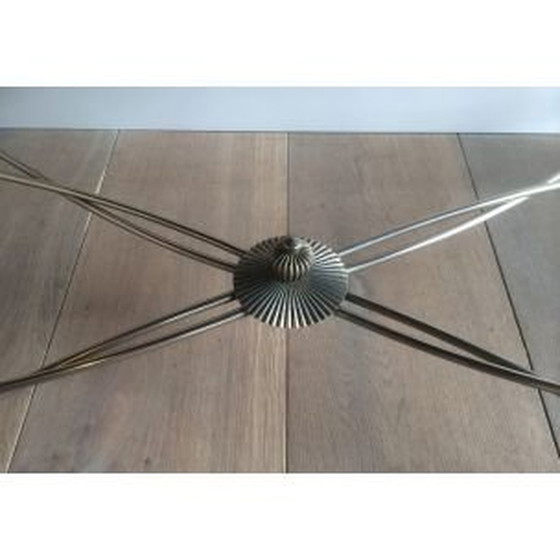 Image 1 of Französischer Couchtisch aus Metall, 1960