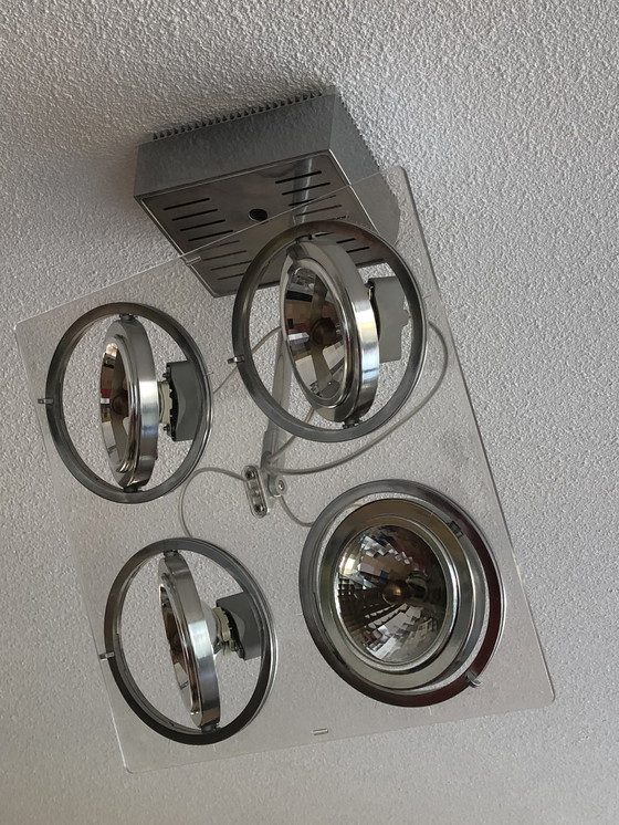 Image 1 of Flos 4 Hertz Rosone Spots