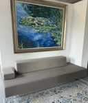 Lensvelt AVL Glyder Large mit Glyding Rückenlehne, Fußhocker und Armlehne