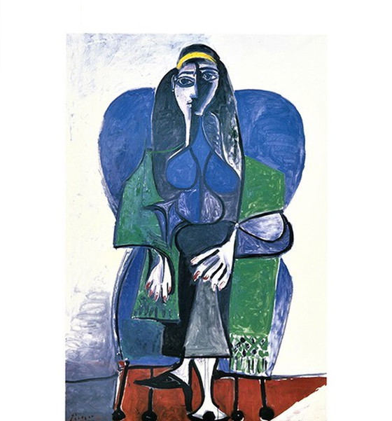 Image 1 of Pablo Picasso Farboffset Femme Assise von 1960