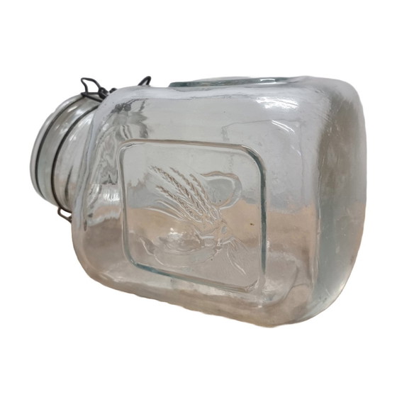 Image 1 of Italienischer Glasvorratstopf, 2E Hälfte 20.