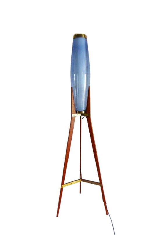 Image 1 of Svend Aage Holm Sorensen, Seltene Stehlampe "Rocket" Von 1959
