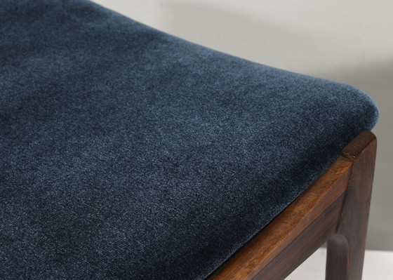 Image 1 of Satz von vier skandinavischen Esszimmerstühlen *Neue Polsterung* - Dänemark, ca. 60er Jahre Design