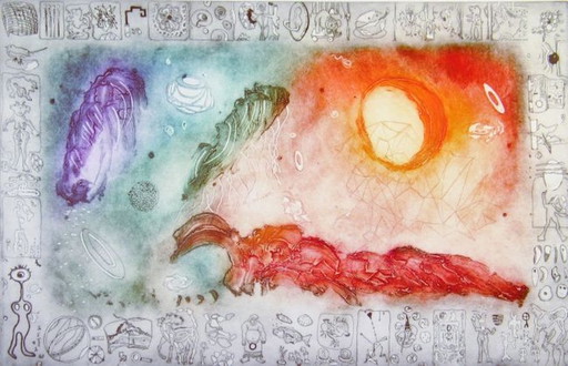 Ad Arma - Fortsetzung der Geschichte III – schilderijen tekeningen, Abstract