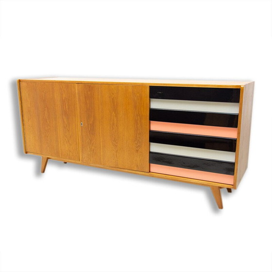 Image 1 of Mid Century Anrichte U-460 von Jiří Jiroutek für Interiér Praha, 1960