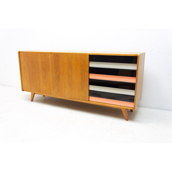 Image 1 of Mid Century Anrichte U-460 von Jiří Jiroutek für Interiér Praha, 1960