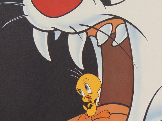 Image 1 of Sylvester & Tweety – Tricky Meal Poster